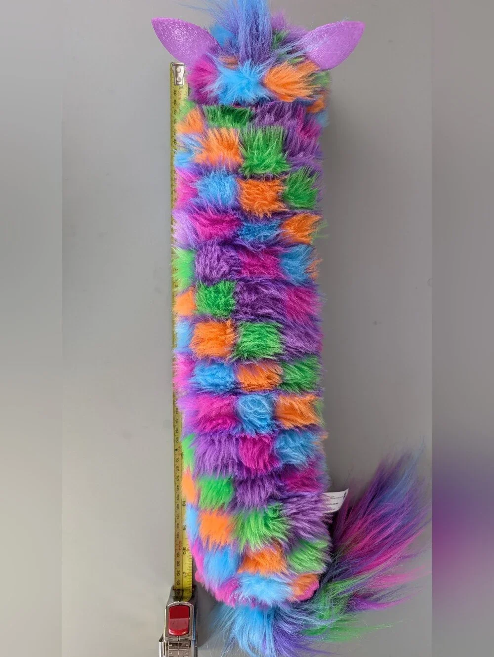 Long Furby DJ Interactive Plush Toy, Lights & Sounds, 32" - Picture 12 of 15